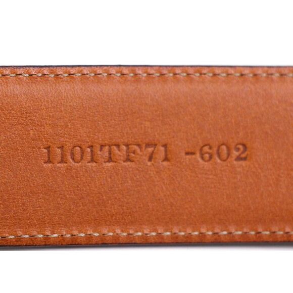 Trafalgar BROWN GENUINE LEATHER 1 1/8"Wd CASUAL DRESS MEN'S BELT Sz 42/105 (X11 - Picture 10 of 15